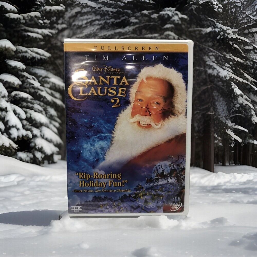 The Santa Clause 2 DVD Movie Walt Disney Tim Allen Fullscreen THX Christmas